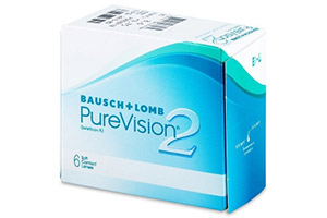 Φακοί επαφής PureVision 2 από την Bausch & Lomb για την μυωπία