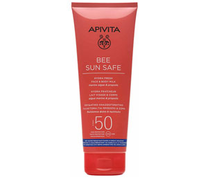 Apivita Bee Sun Safe Hydra Fresh Face & Body Milk SPF50